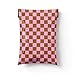 Poly Mailers 10x13 – 100 Pack – Cute Printed Recyclable Shipping Envelopes for Small Business Packaging, Self Sealing Mailing Bags – Checkerboard Pink and Rust Design