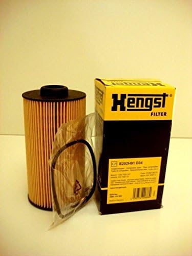 for BMW (92-03 8cyl) engine Oil Filter Kit (x2) OEM Hengst