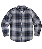 Restez décontracté dans la chemise boutonnée Billabong Coastline en flanelle avec imprimé à carreaux construit avec un tissu extensible PX3 dans les quatre sens et un tissage serré, une élasticité constante et une récupération rapide du tissu. Disponible en deux options.