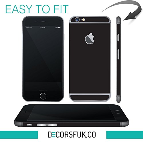 iPhone 6 black vinyl - adhesivos color negro