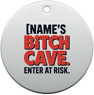 Place Ornament with Name Origin Power City Aesthetic S CAVE Enter Risk Custom Name S Bitch CAVE Enter at Risk
