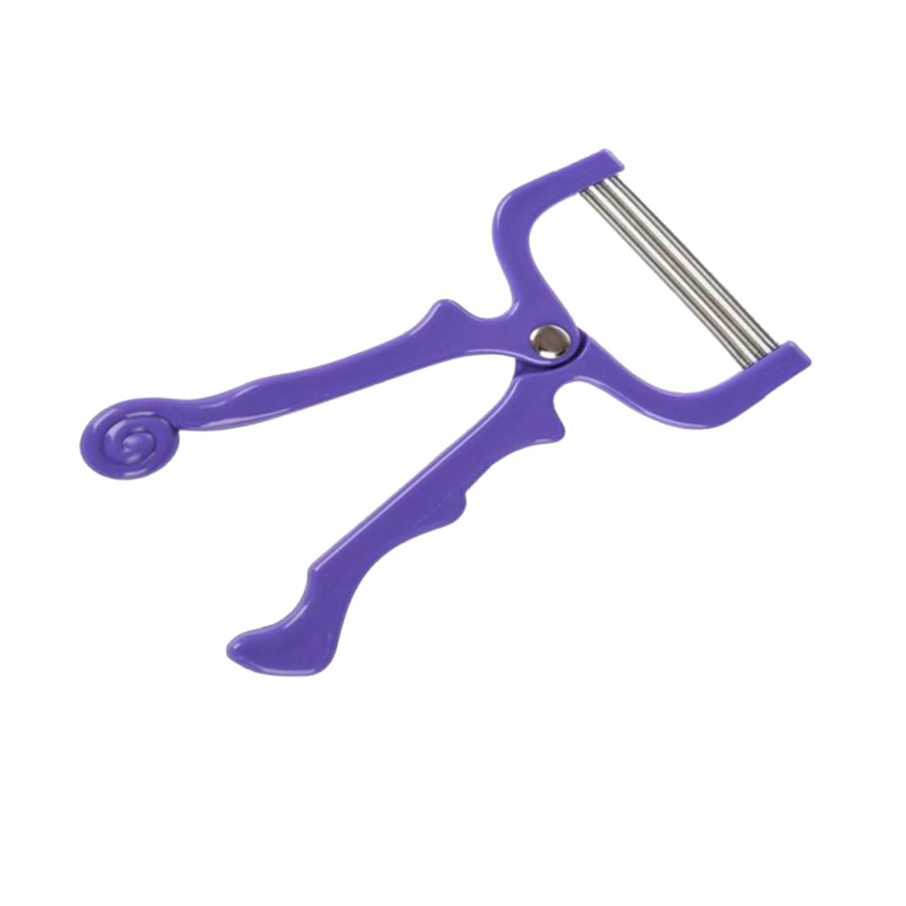 FOYTOKI Facial Hair Removing Brush Manual Epilator Spring Hair Remover for Cheeks