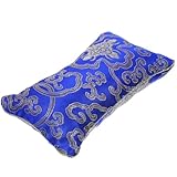 IMIKEYA Chinesisches Medizin Pulskissen aus Baumwolle Atmungsaktiv Weich Gepolstert Tragbares Diagnosekissen Waschbar Blau Zufällige Farbe