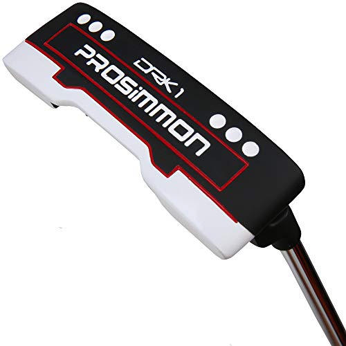 Prosimmon Golf DRK 1 Putter with Headcover, Right Hand, 34 Inch Length