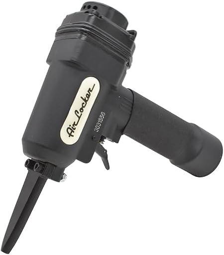 Air Locker AP700 Heavy Duty Professional Air Punch Nailer / Nail Remover / Nail Puller. 1/4 Inch NPT Thread Air Inlet. 80-120 PSI Pneumatic Nailer Removes 10-20 Gauge Nails , Black