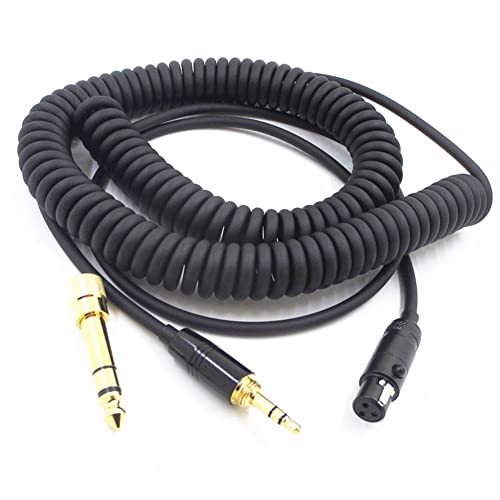 Replacement Spring Double Twisted Cable Extension Cord for AKG K141 K171 K175 K181 K240 Q701 Accessory Part