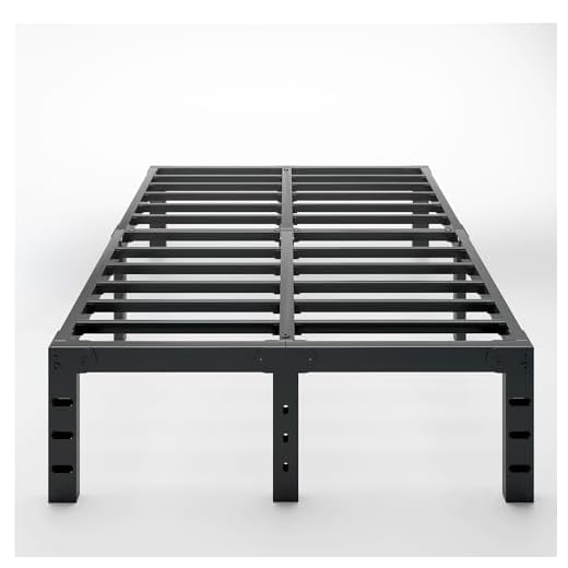 Vengarus 14 Inch California King Bed Frames Heavy Duty Metal Platform No Box Spring Needed for Mattress Foundation, Noise Free, Easy Assembly, Black