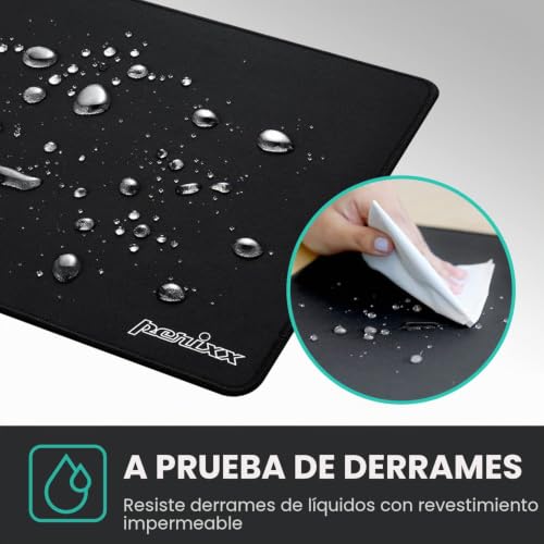 Alfombrilla antideslizante XXL Perixx DX-1000XXL en negro