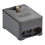 100A 1 x 5-Way (Single Pole) Service Connector Block - Brass Terminals
