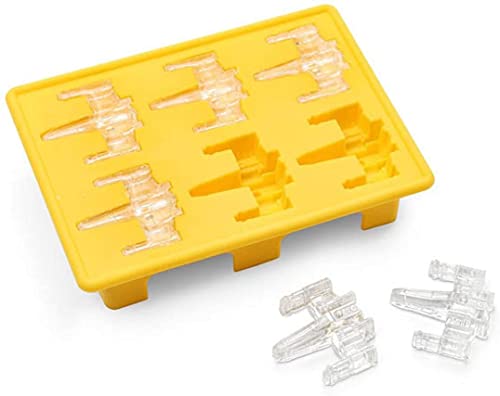 Forma Silicone Star Wars Gelo Chocolate 8 Unidades