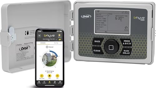 Orbit 57950 B-hyve 12-Zone Smart Indoor/Outdoor Sprinkler Controller