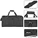 Cricket Duffle Bags for Men 55L Men’s Travel Holdall Gym, Weekend, Overnight Bag with Adjustable Shoulder Strap, Handles (Black)