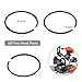 41x1.5mm Piston Ring Fit Partner 350 351 352 370 371 390 401 420 For Poulan 1950 2150 2250 2450 2550 Chainsaw Parts