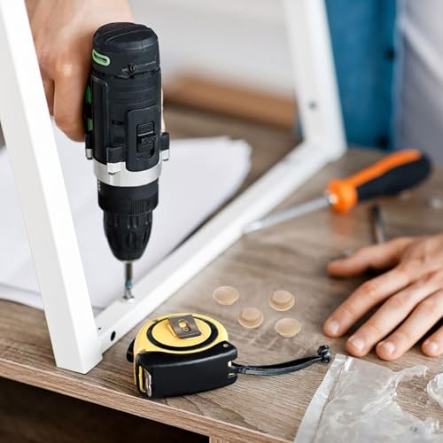 Oculte tornillos con tapones de madera reutilizables para cubrir orificios redondos 7