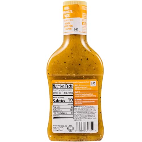 Lawry's Lemon Pepper with Lemon Juice Marinade, 12 fl oz (Pack of 6) by Lawry's - Image 9