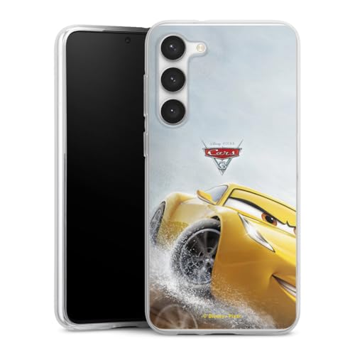 Coque Samsung S23 Plus Disney Cars en silicone souple etui de protection officiel Pixar