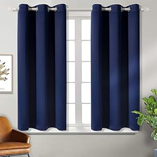 BGment Blackout Curtains for Bedroom - Grommet Thermal Insulated Room Darkening Curtains