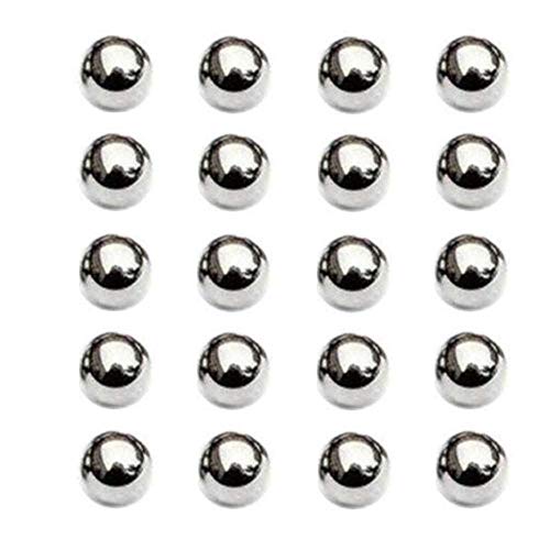 Ding&ng High Precision Steel Ball, Bearing Steel Ball, 3.96/3.965/3.969/3.97/3.975/3.98/3.99/4mm, 100 Grains-3.91mm100pcs