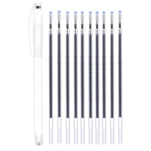 Glugahrif - Stoffstift, abwischbar, Filzstift, Stoffstift, hitzebeständig, abwischbar, warm, wechselbar, für Quilting Stoffe