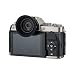 Produktbild Kiwifotos KE-XT100 Kamera Augenmuschel für Fujifilm X-T100 (installiert und gesichert über Kamera-Blitzschuh)