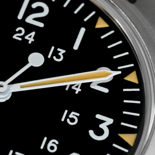 Image of TACTICAL FROG Militado ML07 36mm Field Watch, Japan VH31 Sweep Seconds or 2035 Movt, Men's Military Watch 10 ATM Waterproof Analog Watches for Men and Women Unisex Wristwatch