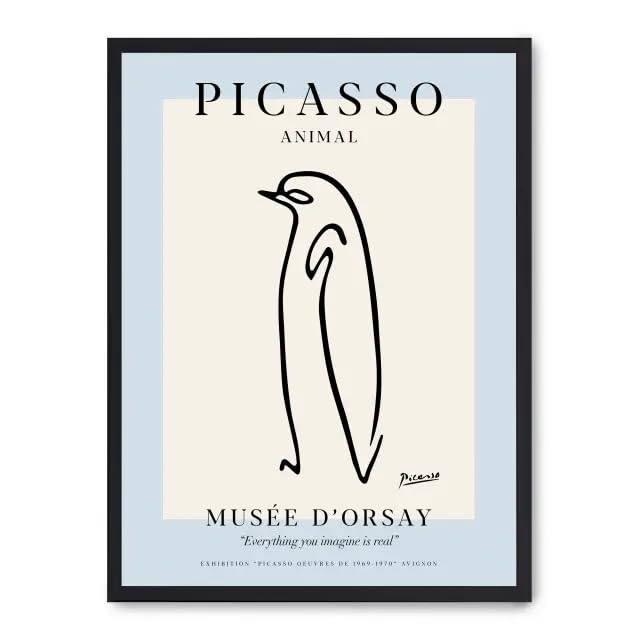 Cuadro penguin FASE5 toile artistique de qualite premium pour collectionneur