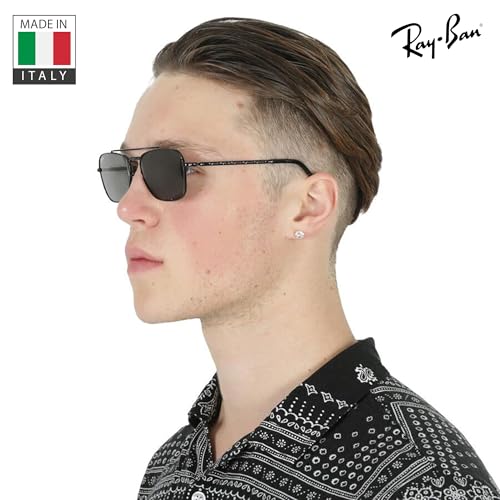 Image of Ray-Ban RB3636 NEW CARAVAN Square Shape Sunglasses for Men & Women with Official Eyewear Kit