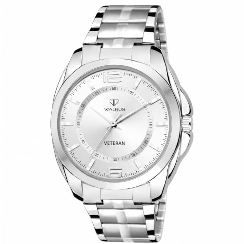 Image of Walrus Polo VIII Series Stainless Steellic Wristwatch for Men Stylish Analog Design, Professional & Casual Use, Men's Wrist Watch for Gift