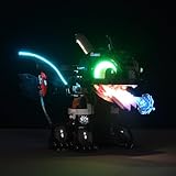 LightGo LED Kit for How to Train Your Dragon Toothless Compatible with Lego 10375 | Lighting Only-Bricks Set Not Included