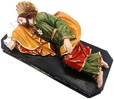 Image of Saint Joseph Sleeping in Resin Sculpture 18cm Gift Rel...