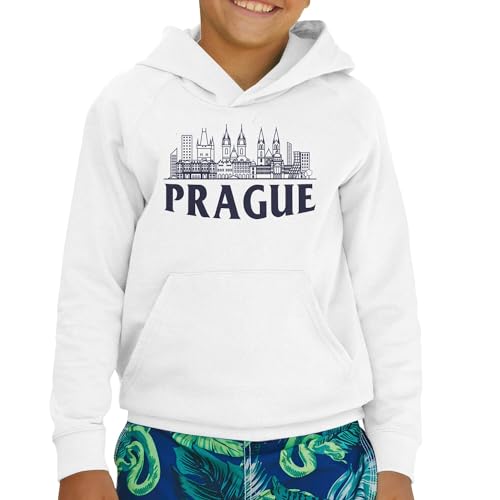 Sweat enfant Prague architecture pour résister au froid