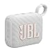 JBL Go 4 Bocina Portátil Bluetooth, 4.2W de Potencia, Reproducción 7 Horas, Resistente al Agua y al Polvo IP67 - Blanco
