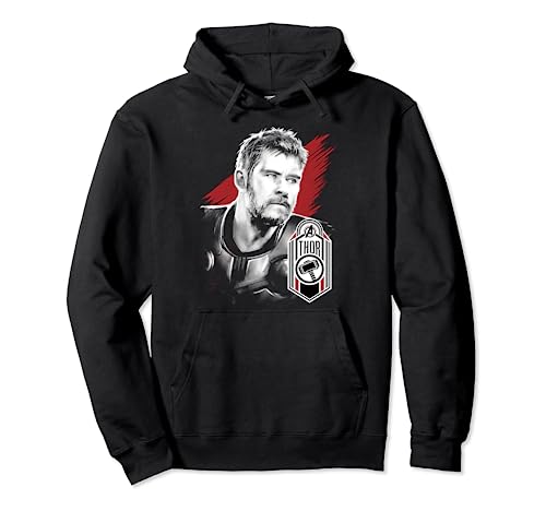 Marvel Avengers Endgame Thor Tag Poster Pullover Hoodie