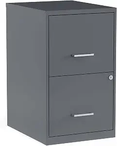 Staples Vertical File Cabinet, 2-Drawer, for Letter/Legal Files