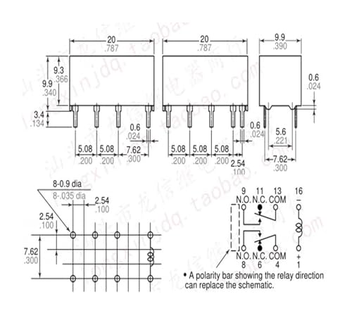 Relé HFD2 012-MD para reparar fallos de activación en placas electrónicas de 12V 2