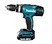 Makita DHP453RFE Akku-Schlagbohrschrauber 18V / 3,0 Ah, 2 Akkus + Ladegerät im Transportkoffer, Schwarz/Blau