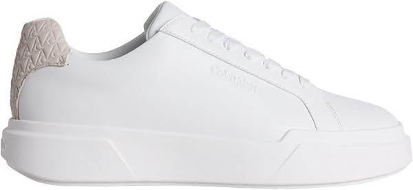 Calvin Klein Erkek Sneaker, Beyaz, 45 Beden