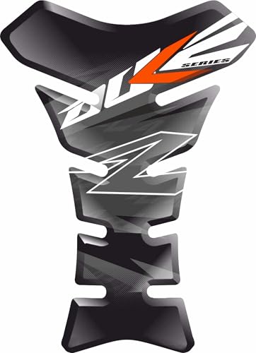Tankpad Tank Pad Tank Protector Moto 3D Carbon Deposit Sticker Kompatibel med KTM Duke 125 250 690 790 1029 v4-20 x 14 cm