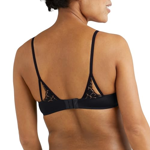 Image of Maidenform Women's Push-Up Bra, Love The Lift Lace Demi Push-Up Bras for Women, Smoothing, Underwire, Convertible Straps