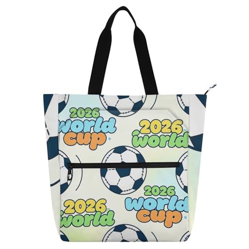 Bolsas de mano temáticas de la Copa del Mundo de Fútbol 2026, el regalo ideal para aficionados