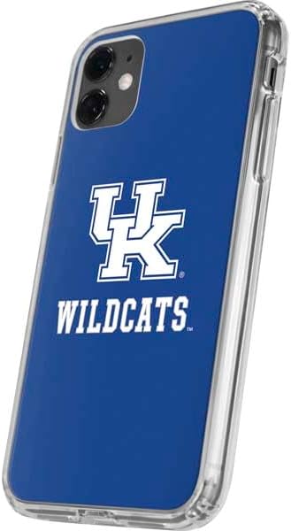 Skinit Clear Phone Case Compatible with iPhone 11 - Officially Licensed University of Kentucky UK Wildcats Design