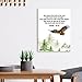 LISTNGBO Isaiah 40:31 But Those Who Wait On The Lord Wall Art Canvas,Bible Verse Christian Canvas Painting Wall Decor for Christian Home Office Bedroom