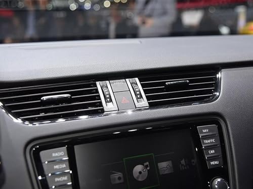 Rejilla de aire frontal para Skoda Octavia 3 MK3 (2015-2021): repuesto de ventilación de salpicadero 7