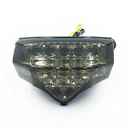 Feu de frein moto FZ6 clignotants intégrés pour rouler visible de nuit