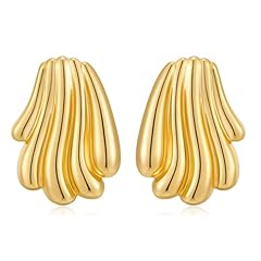 Irregular shell earrings