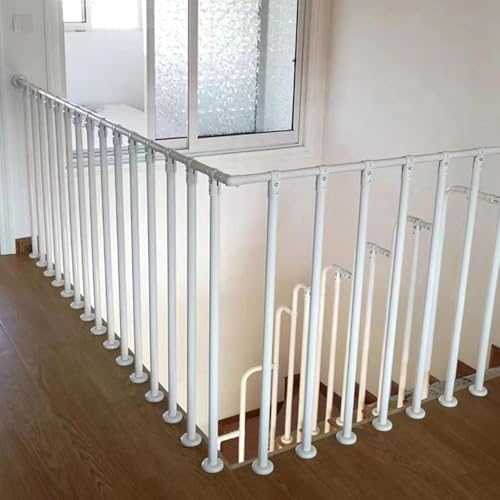 Balustrade d'escalier d'intérieur durable en métal forgé
