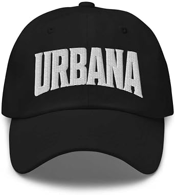 Urbana Baseball Cap Urbana Dad Hat Maryland MD Hat Embroidered Souvenir