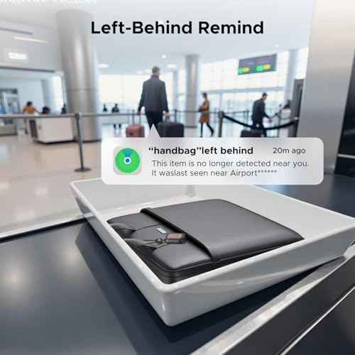 Image of UGREEN Finder Pro Tracker Tags (iOS Only) Solar Powered Bluetooth Air Smart Tags Item Finder Compatible with Apple Find My for Backpack Luggage Key [Apple MFi Certified]
