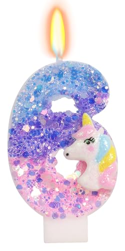 Unicorn Sparkle Candle