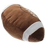 Coussin décoratif de football : coussin polyvalent pouvant également utilisé comme oreiller de couchage, en peluche en forme de balle, coussin de , etc., peluche de sport